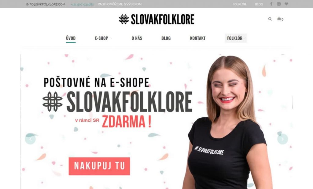 E-shop Slovakfolklore – prepojenie ľudových tradícií s modernou kultúrou