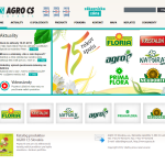 agrocs.sk - úvodná stránka
